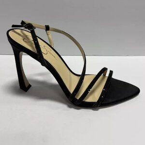 Jessica Simpson Women’s Pyine 2 Black Ankle Strap, Size 10 M